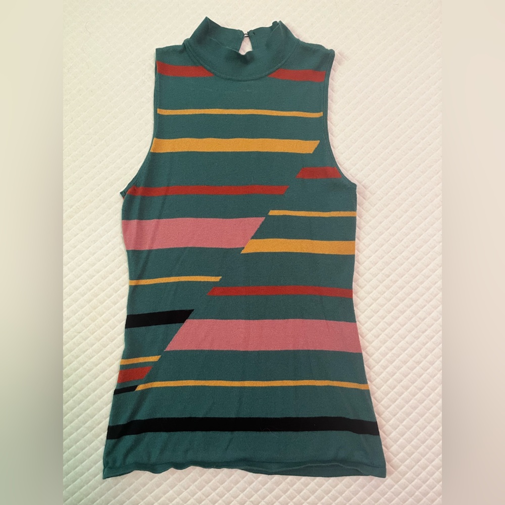 BCBGMaxAzria Turquoise Knit Top